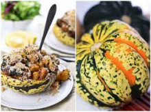 Dovleac decorativ Carnival Squash