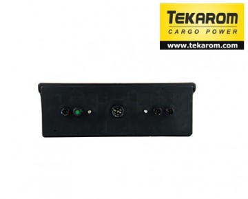 LAMPA DREAPTA CAMION EUROPOINT II 7 PINI + 4 x 2 PINI (MUFA ROTUNDA)