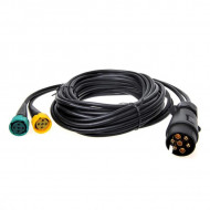 Cablu adaptor remorca 5M 7 pini la 2x5 pini