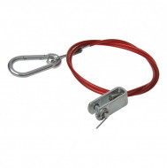Cablu siguranta remorca 1M Clevis