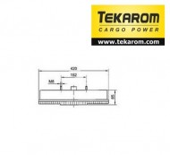 LAMPA DREAPTA CAMION EUROPOINT II 7 PINI + 4 x 2 PINI (MUFA ROTUNDA)