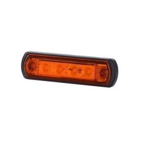 Lampa pozitie ovala galbena HORPOL