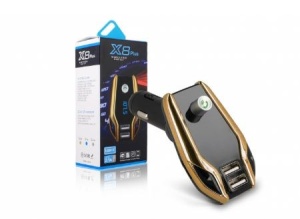 Modulator auto FM X8 Plus cu Incarcator 2.1A