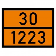 Placa ADR aluminiu - Kerosen
