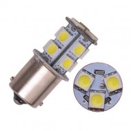 SET 2 BECURI LED STOP 24V BA15S ROSII