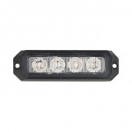STROBOSCOP 4 led-uri lumina portocalie
