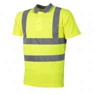 Tricou polo reflectorizant