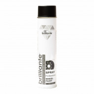 Vopsea Spray Pentru Jante Negru Satin 600 ml