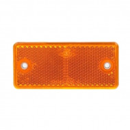 Catadioptru reflectorizant dreptunghiular portocaliu