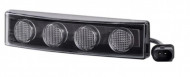 Lampa gabarit 180x45, LED, alba, cu mufa, Scania 4&R