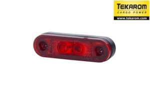 Lampa pozitie ovala rosie