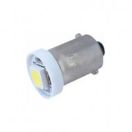 Set 2 becuri led pozitie 24V BA9S albe