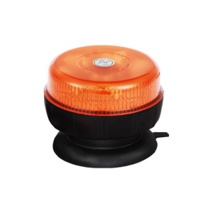 Girofar auto 12V/24V orange cu 8 LED-uri de 5W