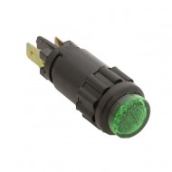 Lampa avertizare bord verde