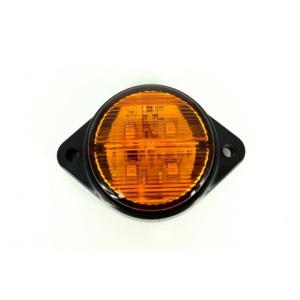 Lampa Led rotunda portocalie 24V