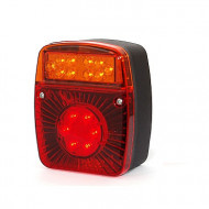 Lampa multifunctionala LED partea spate 12x10 cm