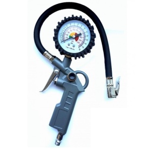 Pistol aer pentru umflat cu manometru 12 BAR