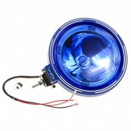Proiector LED RING sticla albastra 24V