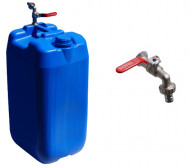 REZERVOR APA 30L CU ROBINET METALIC