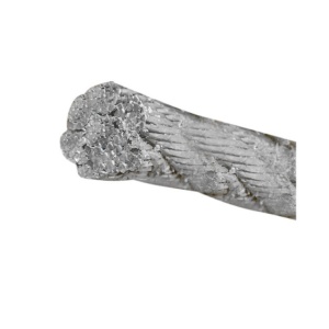 Cablu troliu otel 6x25 fi 13mm cu inima metalica 250m/rola batut 0,95kg/1m