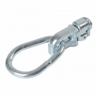 Inel oval cu fixare glisantă cu două știfturi