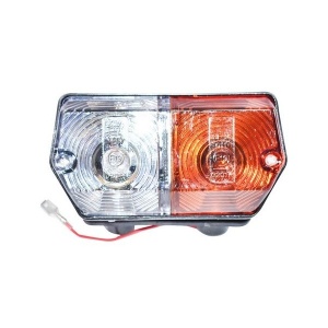 Lampa fata galben si alb stanga fata U-650 LSF-3S 12.5x8 cm
