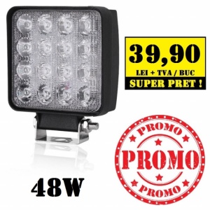 Proiector LED patrat 48W