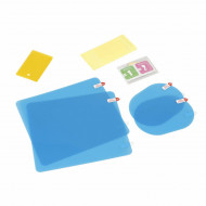 Set 4 x folie universala pentru oglinzi sau geamuri auto antiaburire, anti stropire