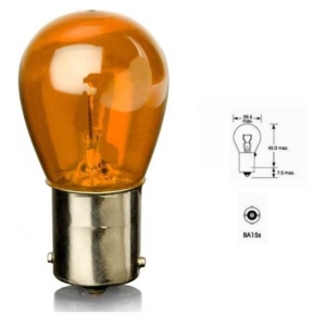 Bec semnalizare 24V 21W BAU15s PY21W galben SELUM / LOHUIS