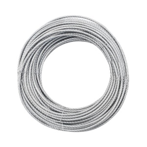 Cablu troliu otel 6x25 13mm cu inima metalica 80m/rola batut 0,95kg/1m