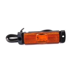 Lampa gabarit cu LED-uri, galbena, cu suport urechi