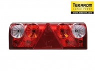 LAMPA STANGA CAMION EUROPOINT II 7 PINI + 4 x 2 PINI (MUFA ROTUNDA)