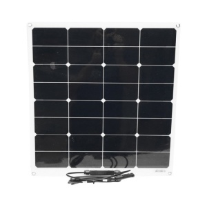 Panou solar flexibil 50W portabil cu conector tip MC4 565x535x2.8mm