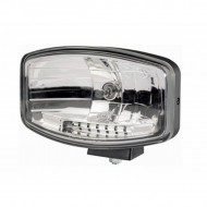 Proiector dreptunghiular sticla clara + led galben