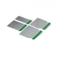 Set spatule din metal, aplicare chit auto