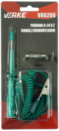Tester electric auto pentru instalatiile electrice 6-24V VERKE