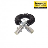 Cablu spiralat 7 pini 4,5m, tip S