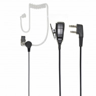 Casca cu tub acustic transparent si microfon cu 2 pini