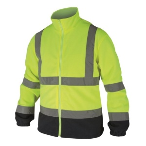 Jacheta fleece reflectorizanta M