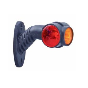 Lampa gabarit cu bec 3 culori dreapta 24V