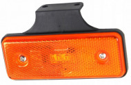 Lampa pozitie dreptunghiulara portocalie 11.5x4.5 cm