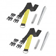 Set de fixare a copertinei 2x3M cu cleme