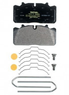 Set placute frana TEXTAR DAF LF45, IVECO EUROCARCO I-III, RENAULT D, MIDLUM