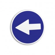 Indicator autocolant obligatoriu stanga