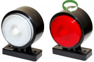 Lampa gabarit alb, rosu EGKAL
