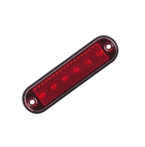 Lampa marcaj lateral rosie 6 LED-URI