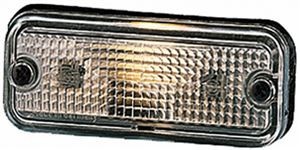 Lampa pozitie alba