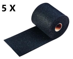 Pachet 5 presuri antiderapante - rola 5 metri - latime 25 cm - grosime 5 mm