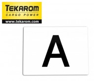 Placa litera ,, A "