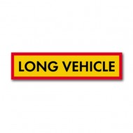 Placuta reflectorizanta remorca Long Vehicle 1130 x 195 mm